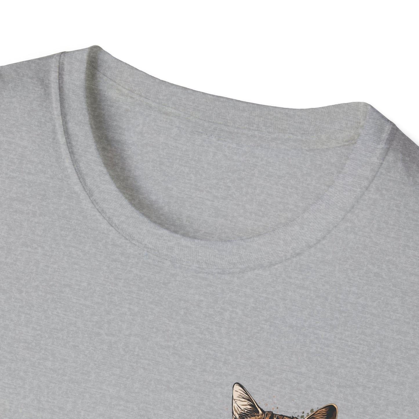 Cool Cat Millionaire Unisex Softstyle T-Shirt | Casual Wear, Gift for Cat Lovers, Birthday Tee, Animal Lover Shirt, Everyday Comfort