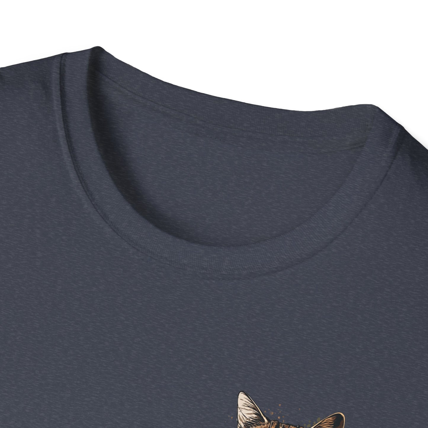 Cool Cat Millionaire Unisex Softstyle T-Shirt | Casual Wear, Gift for Cat Lovers, Birthday Tee, Animal Lover Shirt, Everyday Comfort