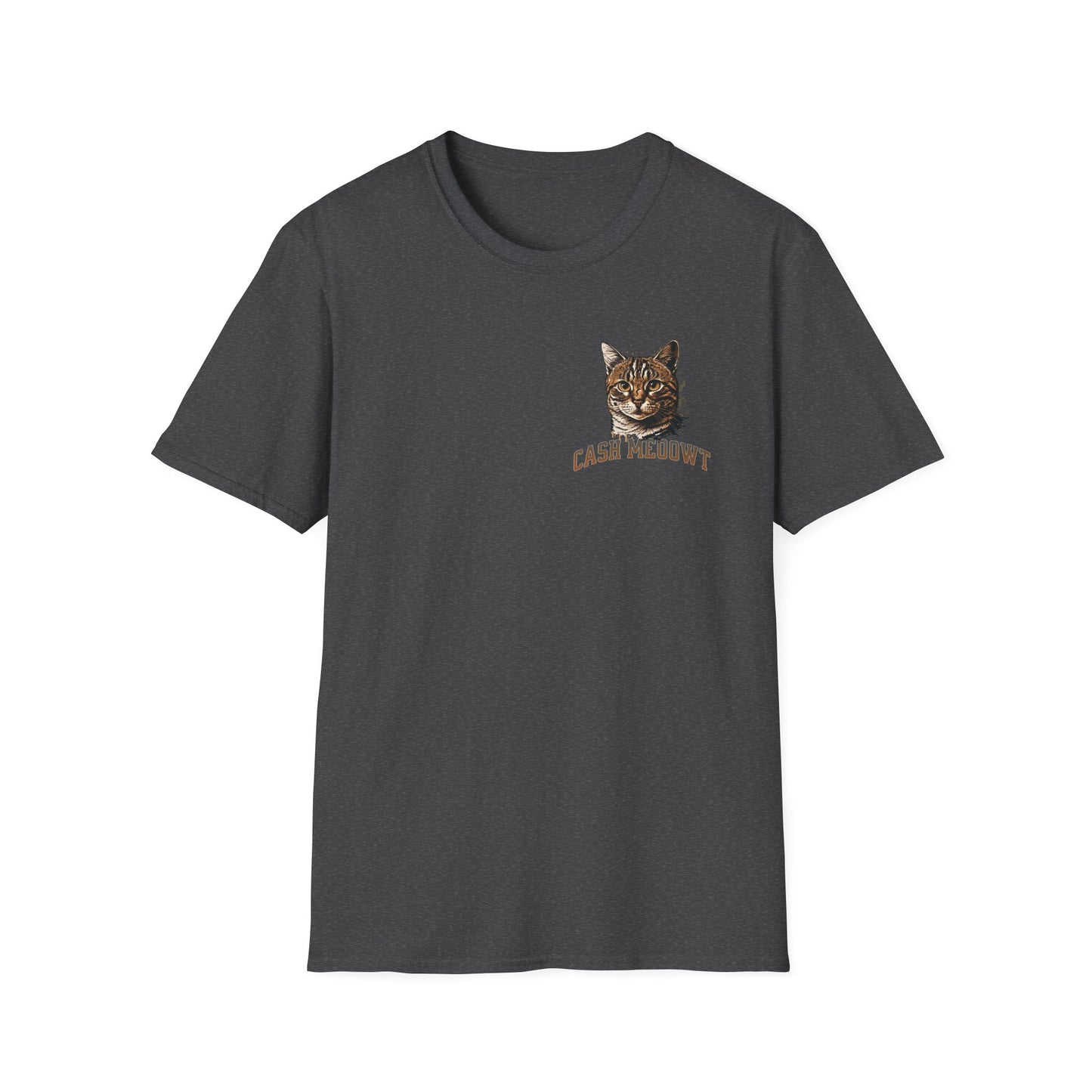 Cool Cat Millionaire Unisex Softstyle T-Shirt | Casual Wear, Gift for Cat Lovers, Birthday Tee, Animal Lover Shirt, Everyday Comfort