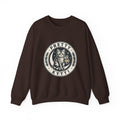 Feral Cat Emblem Sweatshirt | nocturnal wilderness, trash-panda aesthetic