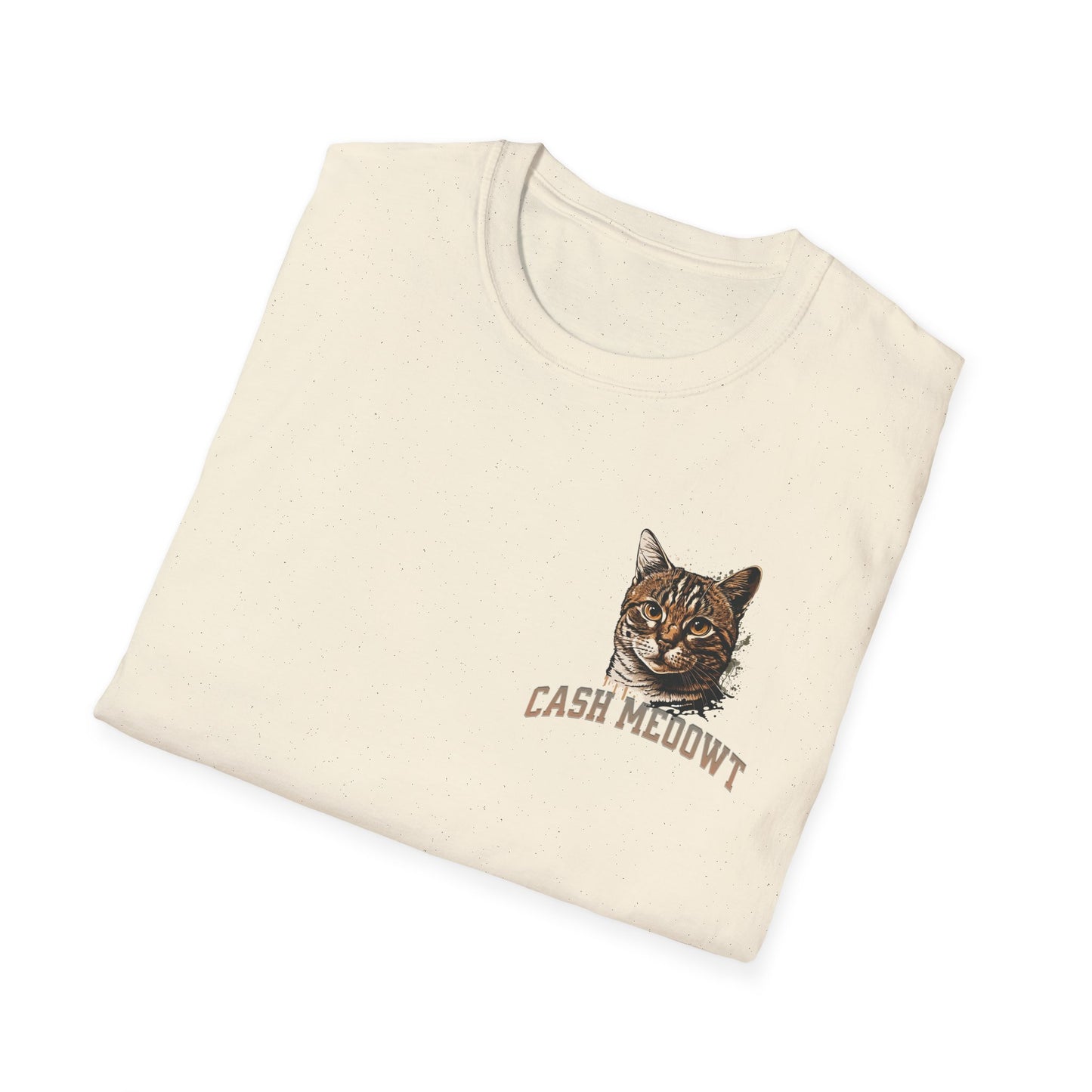 Cool Cat Millionaire Unisex Softstyle T-Shirt | Casual Wear, Gift for Cat Lovers, Birthday Tee, Animal Lover Shirt, Everyday Comfort