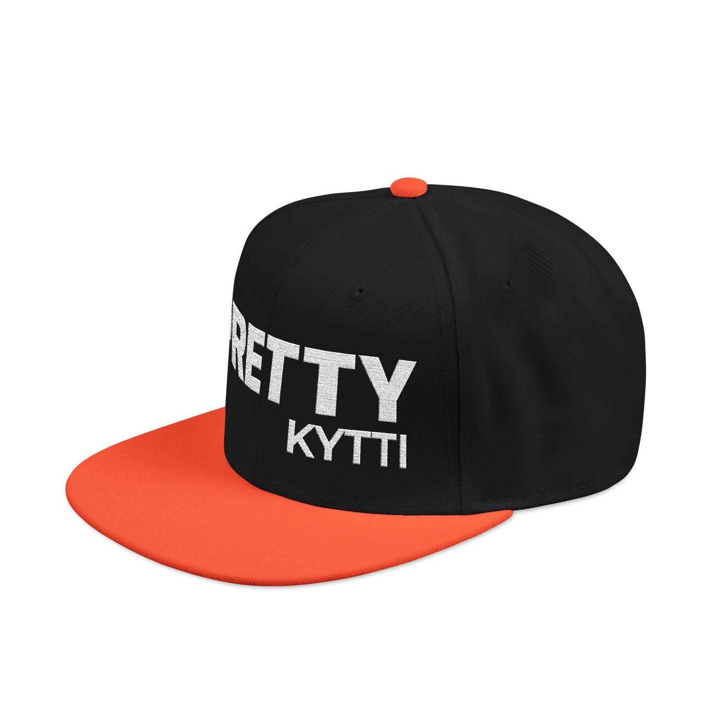 Pretty Kytti  Embroidered Two-Tone Cap Snapback Hat