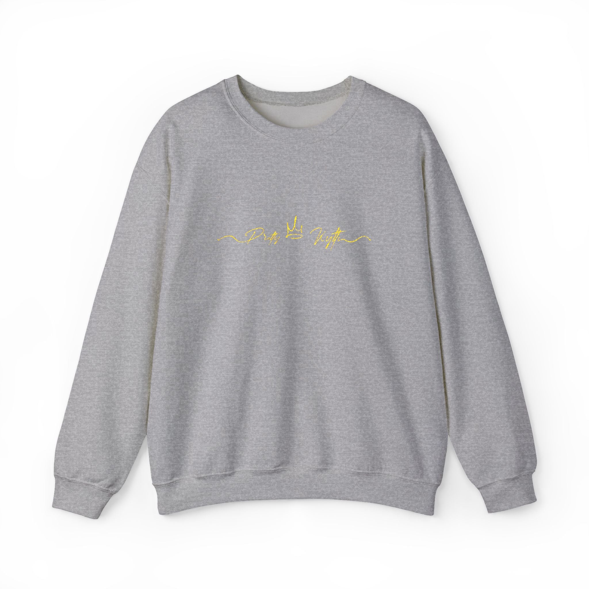 Pretty Kytti  Crewneck Sweatshirt with Gold Design | Cozy Layer for Every Season, Perfect Gift for Friends, Family & Celebrations
