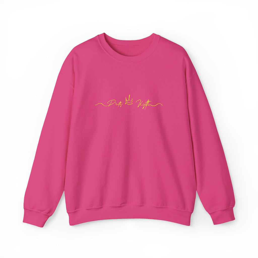 Pretty Kytti  Crewneck Sweatshirt with Gold Design | Cozy Layer for Every Season, Perfect Gift for Friends, Family & Celebrations