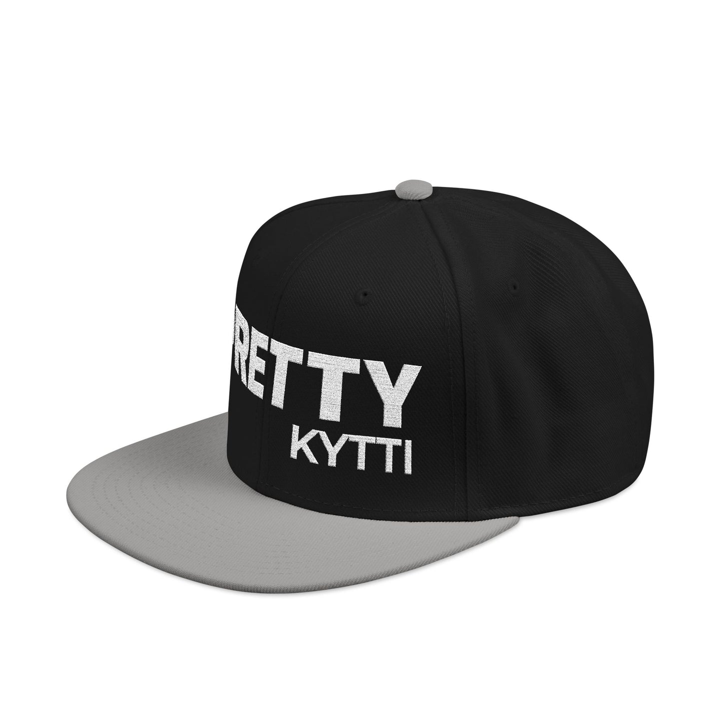 Pretty Kytti  Embroidered Two-Tone Cap Snapback Hat