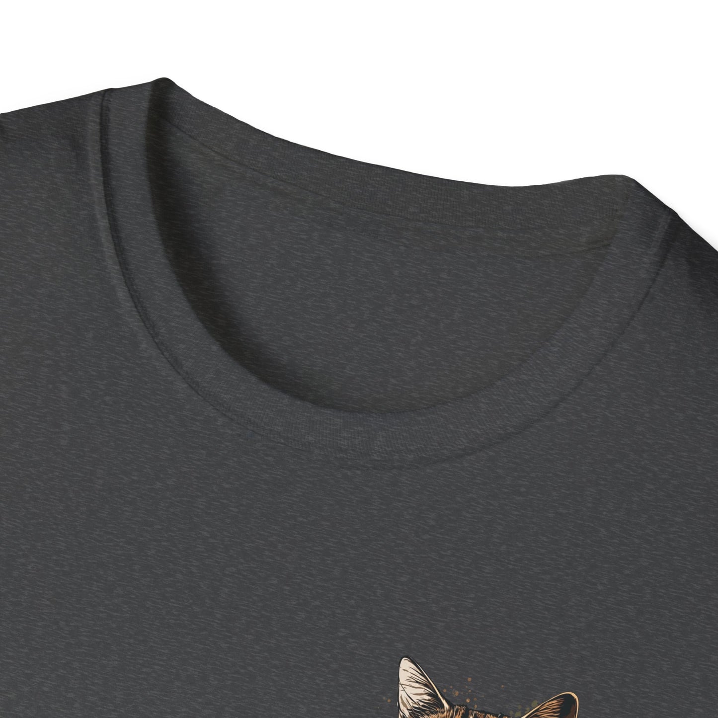 Cool Cat Millionaire Unisex Softstyle T-Shirt | Casual Wear, Gift for Cat Lovers, Birthday Tee, Animal Lover Shirt, Everyday Comfort
