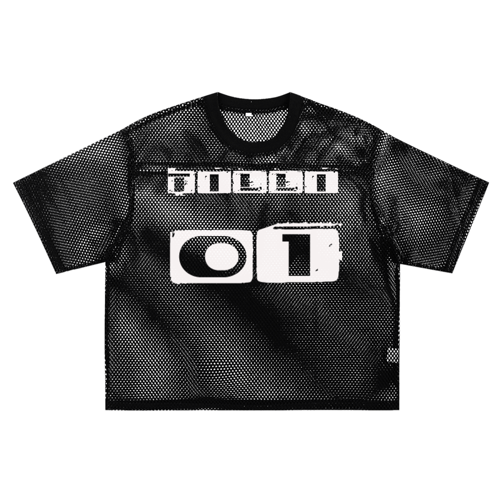 TILLI 01 -through Boxy Net T-Shirt