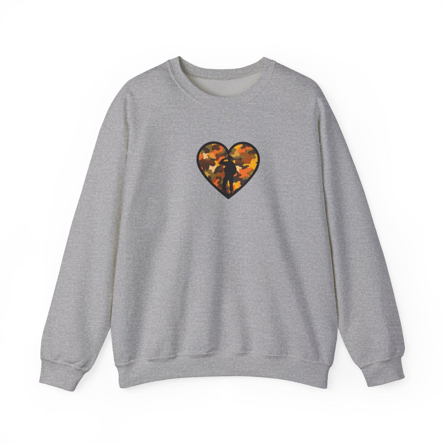 Camo Heart Army Wife Sweatshirt, Cozy Gift for Military Spouses, Unisex Crewneck for Comfort, Perfect for Casual Outings, Army Family [...]