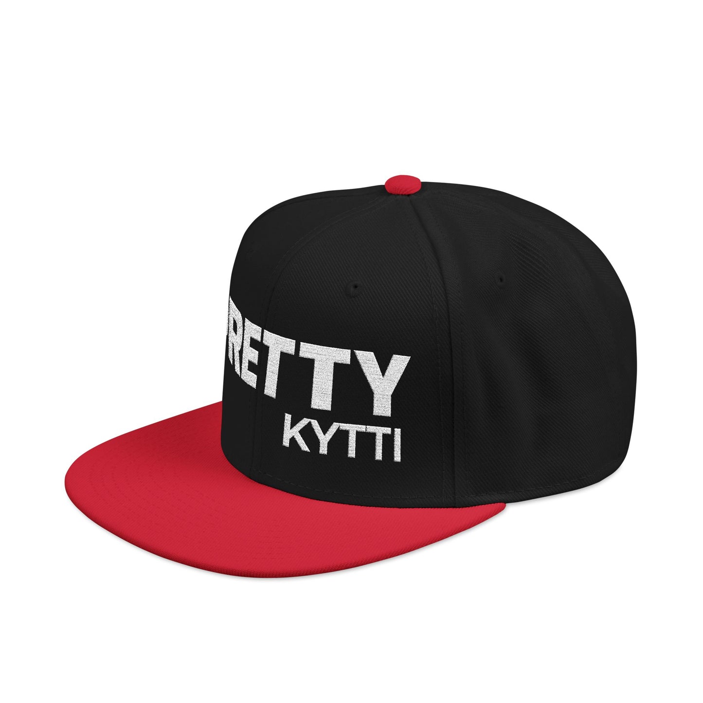 Pretty Kytti  Embroidered Two-Tone Cap Snapback Hat