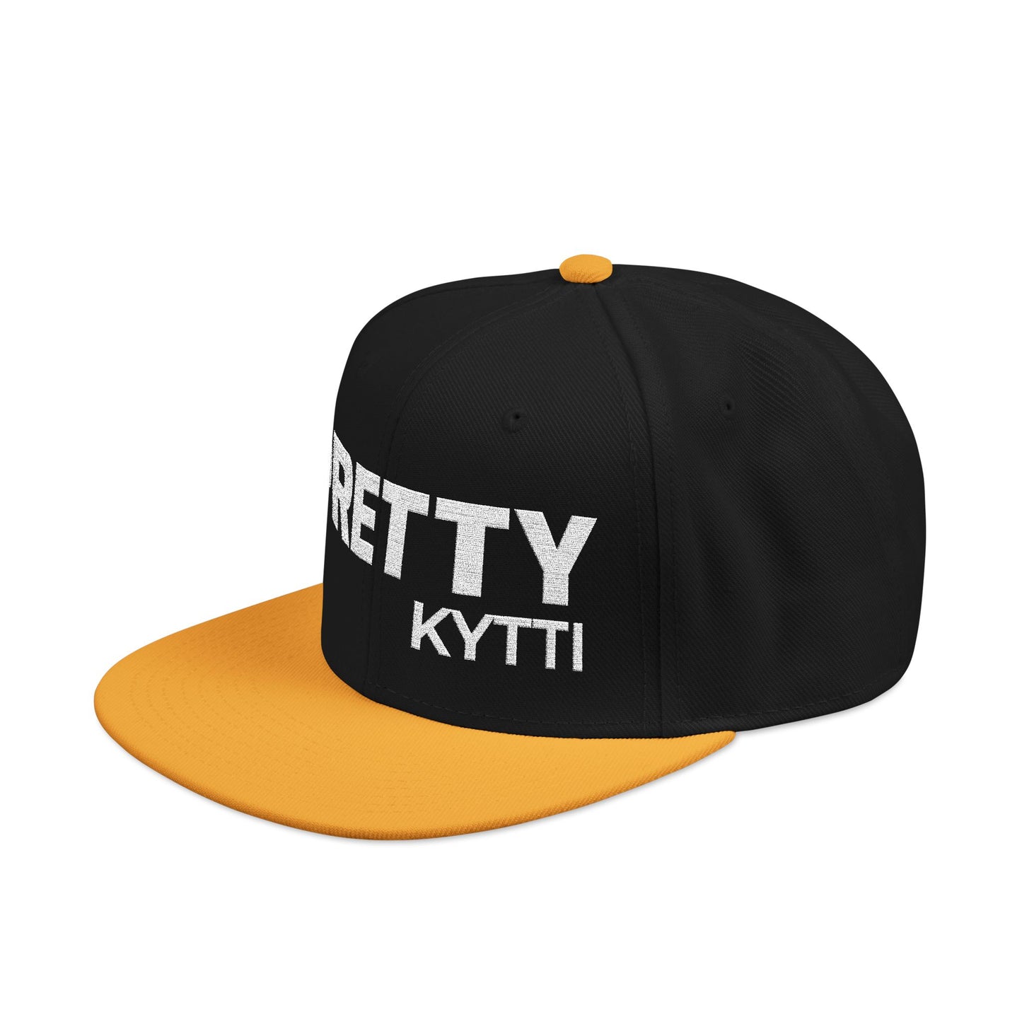 Pretty Kytti  Embroidered Two-Tone Cap Snapback Hat