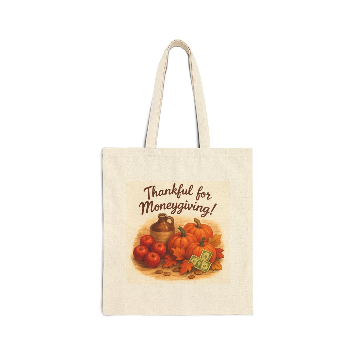 Cotton Canvas Tote Bag