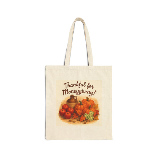 Cotton Canvas Tote Bag