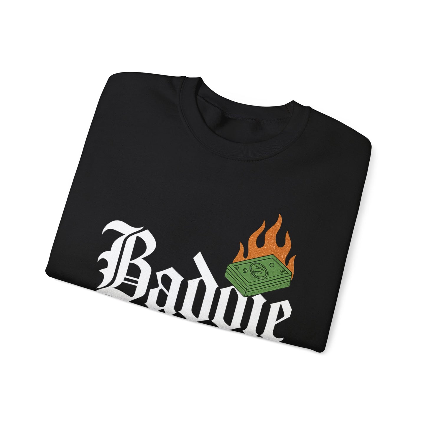 Baddie Crewneck Sweatshirt - Trendy Unisex Sweatshirt for Fashion Lovers, Casual Wear, Gifts, Street Style, Cozy Comfort