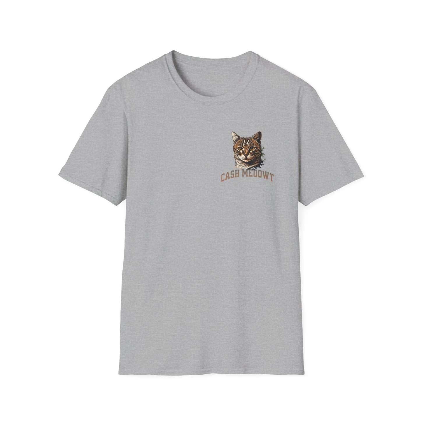 Cool Cat Millionaire Unisex Softstyle T-Shirt | Casual Wear, Gift for Cat Lovers, Birthday Tee, Animal Lover Shirt, Everyday Comfort