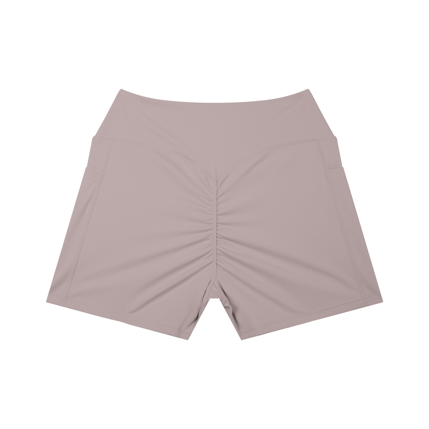 Crown Mark Clasic Women’s High Rise Pocket Yoga Shorts