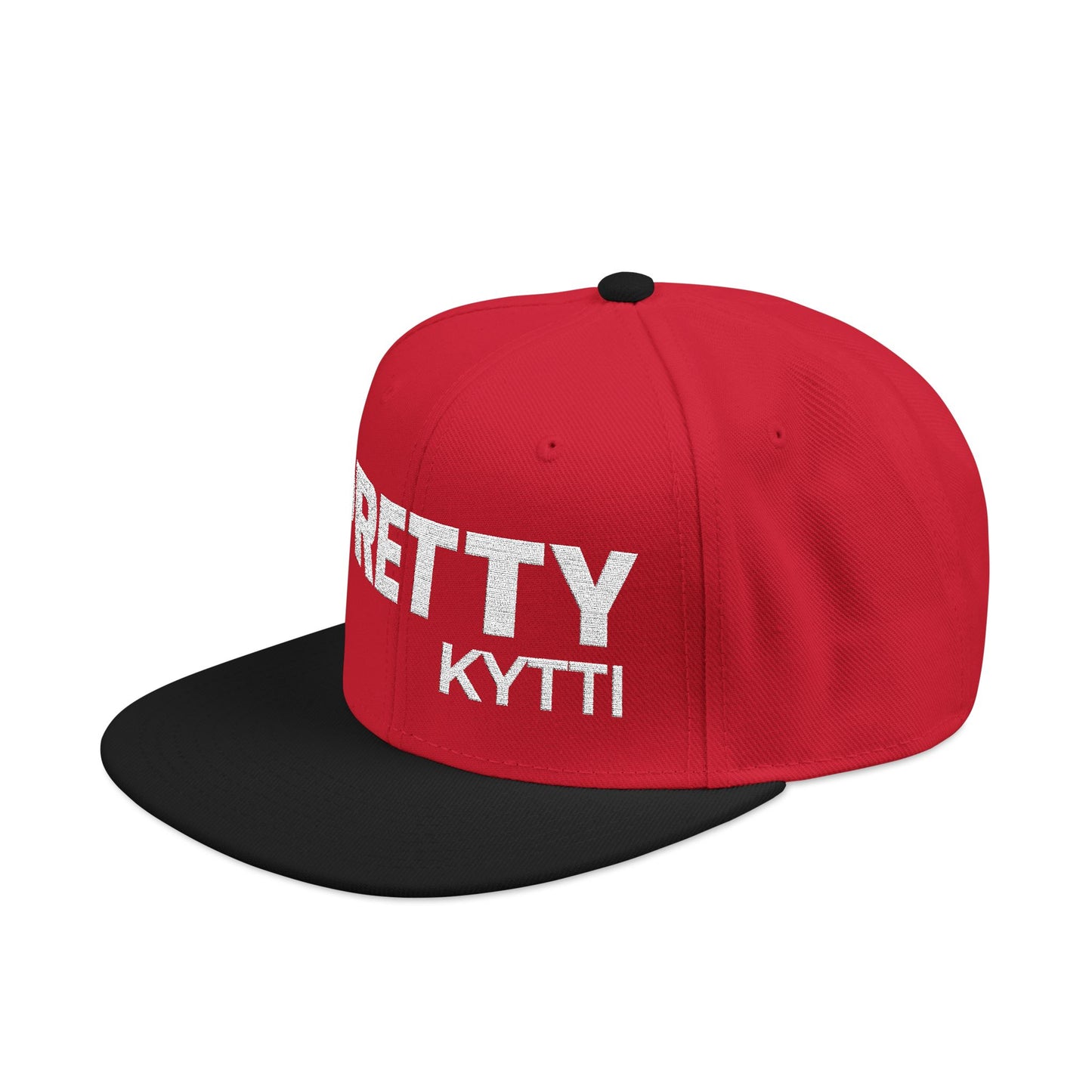 Pretty Kytti  Embroidered Two-Tone Cap Snapback Hat