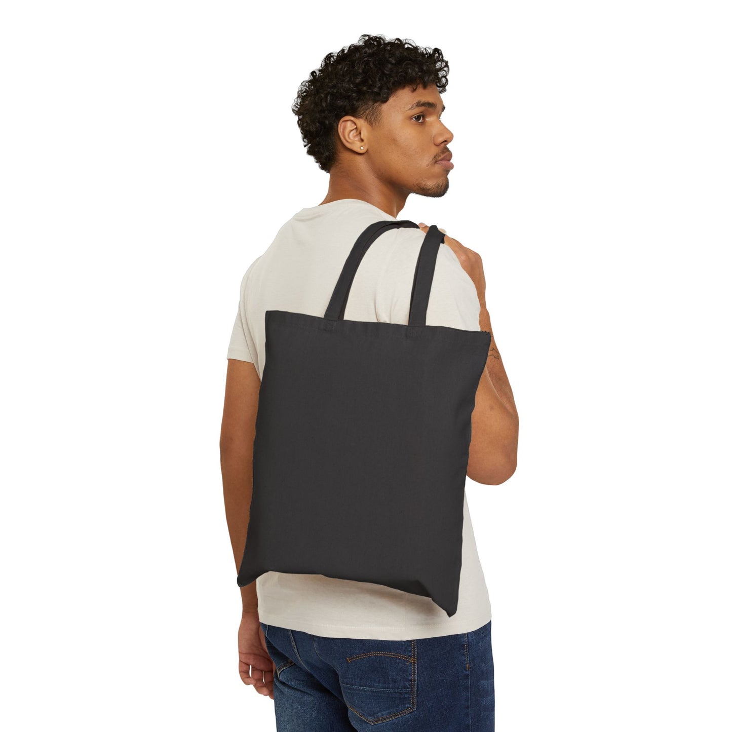 Cat Money Food Fishing Tee Canvas Tote Bag