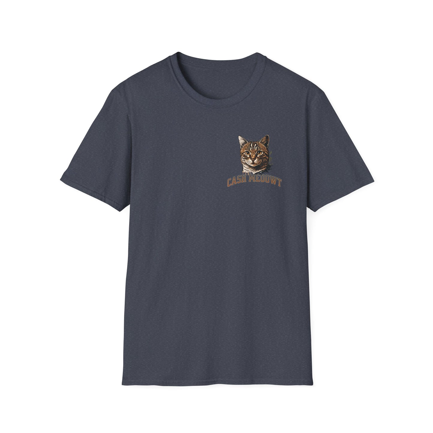 Cool Cat Millionaire Unisex Softstyle T-Shirt | Casual Wear, Gift for Cat Lovers, Birthday Tee, Animal Lover Shirt, Everyday Comfort