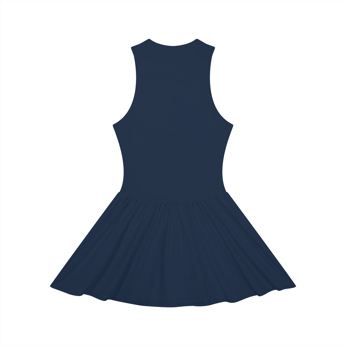 Women’s Ruched Sleeveless Full-Zip Dress