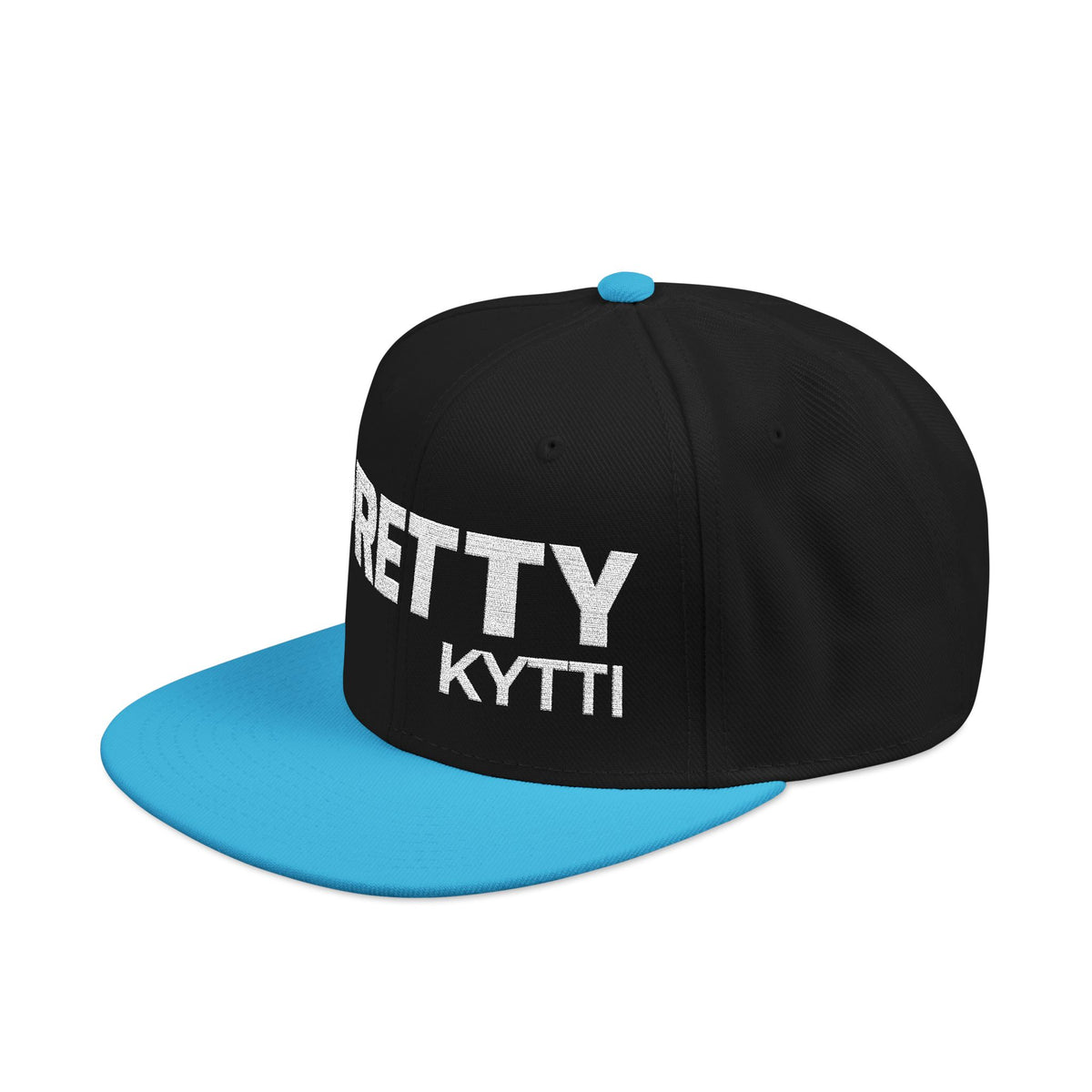 Pretty Kytti  Embroidered Two-Tone Cap Snapback Hat