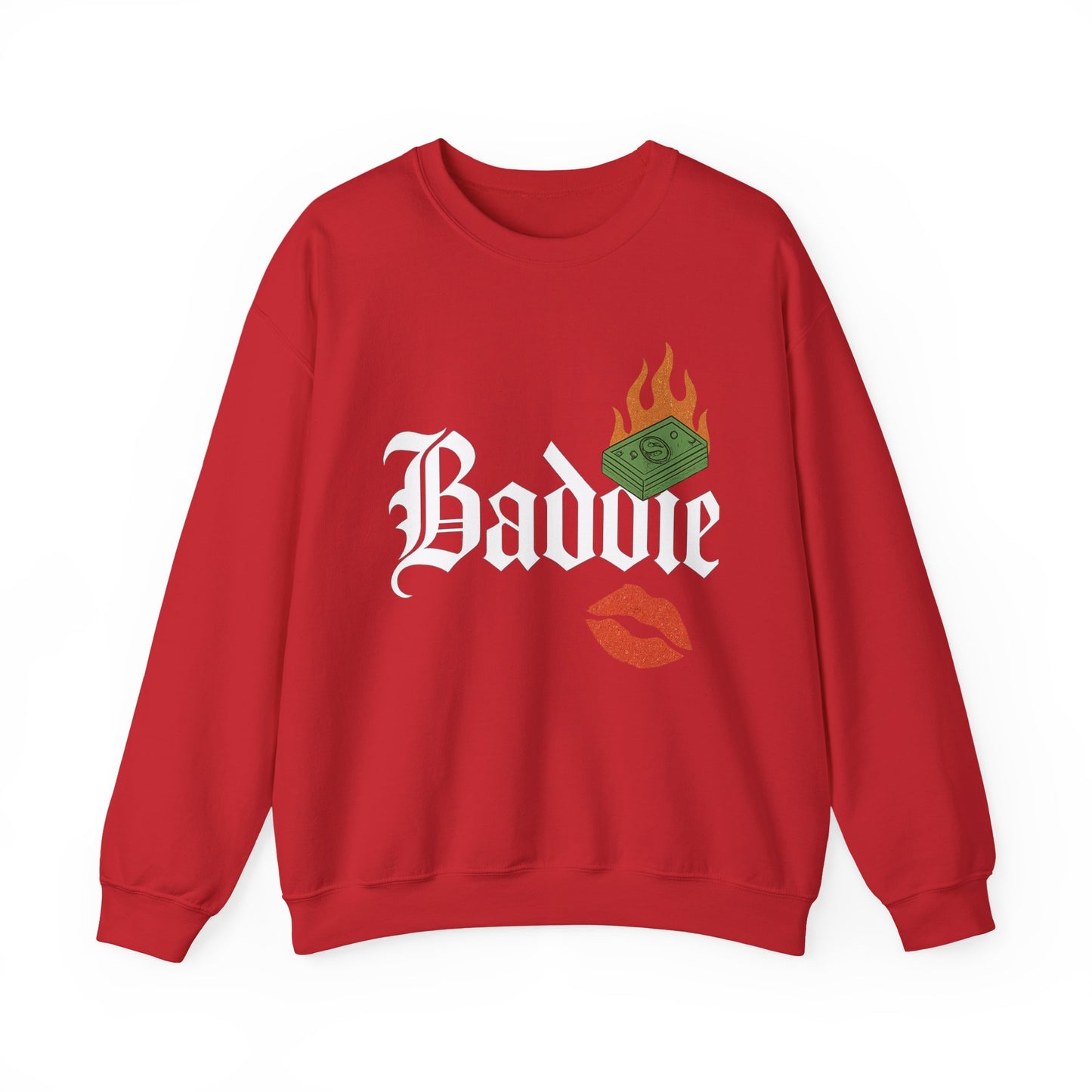 Baddie Crewneck Sweatshirt - Trendy Unisex Sweatshirt for Fashion Lovers, Casual Wear, Gifts, Street Style, Cozy Comfort