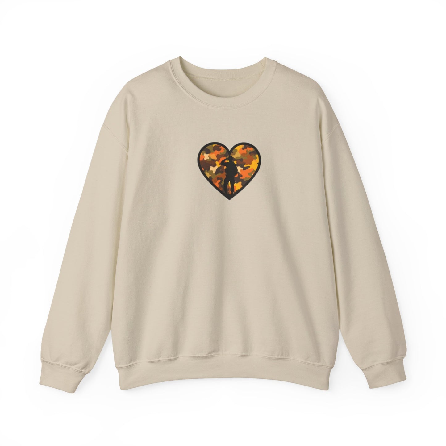 Camo Heart Army Wife Sweatshirt, Cozy Gift for Military Spouses, Unisex Crewneck for Comfort, Perfect for Casual Outings, Army Family [...]