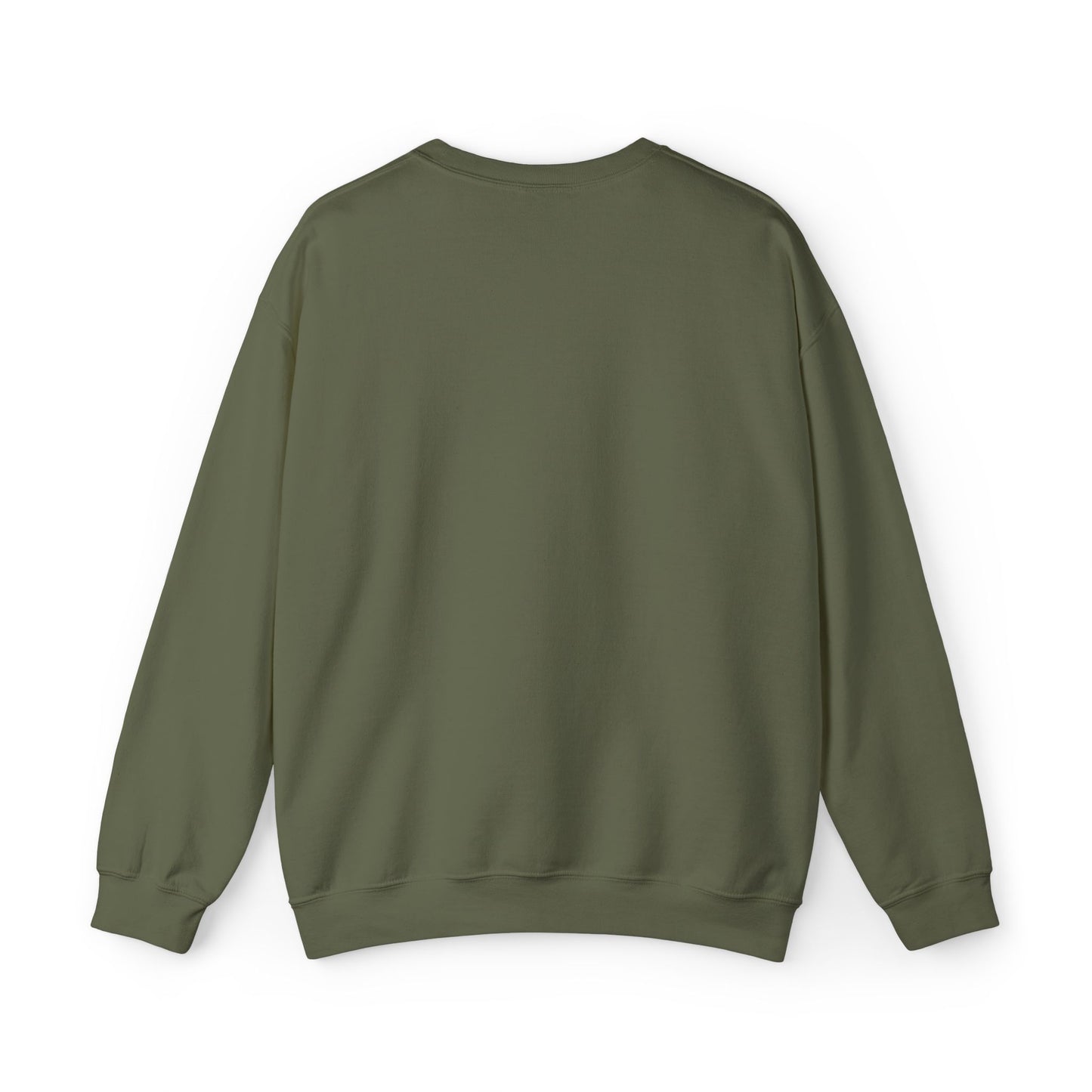 Sleek Black Unisex Crewneck Sweatshirt with Gold Design | Cozy Layer for Every Season, Perfect Gift for Friends, Family & Celebrations