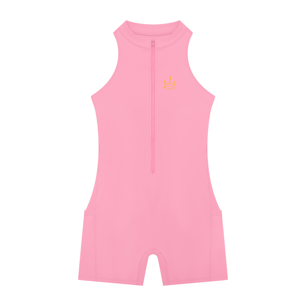Women’s Quarter-Zip Yoga Romper