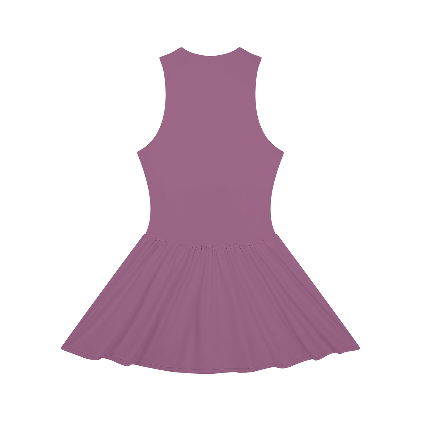 Women’s Ruched Sleeveless Full-Zip Dress