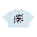 Women's Mineral Wash Cotton Crop T-Shirt